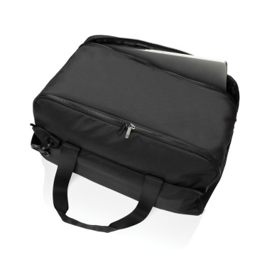 Logo trade advertising product photo of: Swiss Peak Aware™ RPET 15.6 inch laptop weekend bag